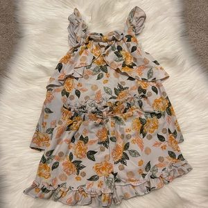 Girls Tank / Shorts set size 5